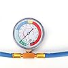 Fitting Recharge Measuring Hose Gauge System Refrigerant Charging Pipe with High-Strength R134A R12,car Maintenance #5