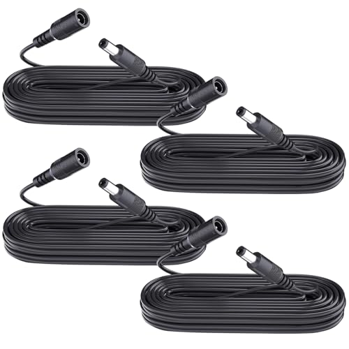 Câble d'extension 12V CC 5.5mm x 2.1mm de 3m pour caméra vidéosurveillance CCTV