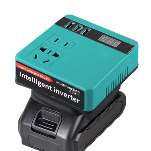 Inverter de batterie intelligent avec affichage actuel et adaptateur domestique
