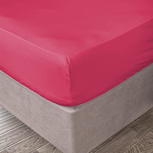 Image of Clara Clark Premier 1800 Deep Pocket Fitted Sheet, Fits up to 16 inch depth - Double Brushed Microfiber.