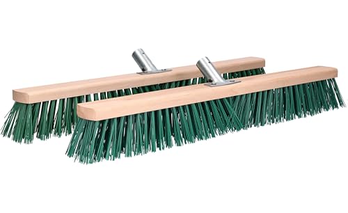 ToolSpace Escoba barredora para Calles y aceras, Escoba de Calle 60 cm, para Uso Exterior, Escoba de jardín