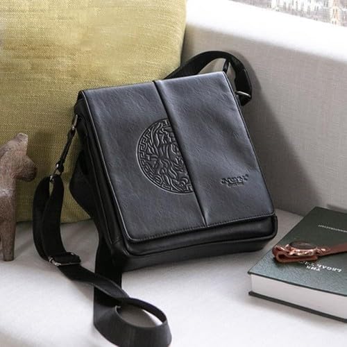 Bag Shoulder Anti Theft Sling Bag Shoulder Chest Cross Body (black)