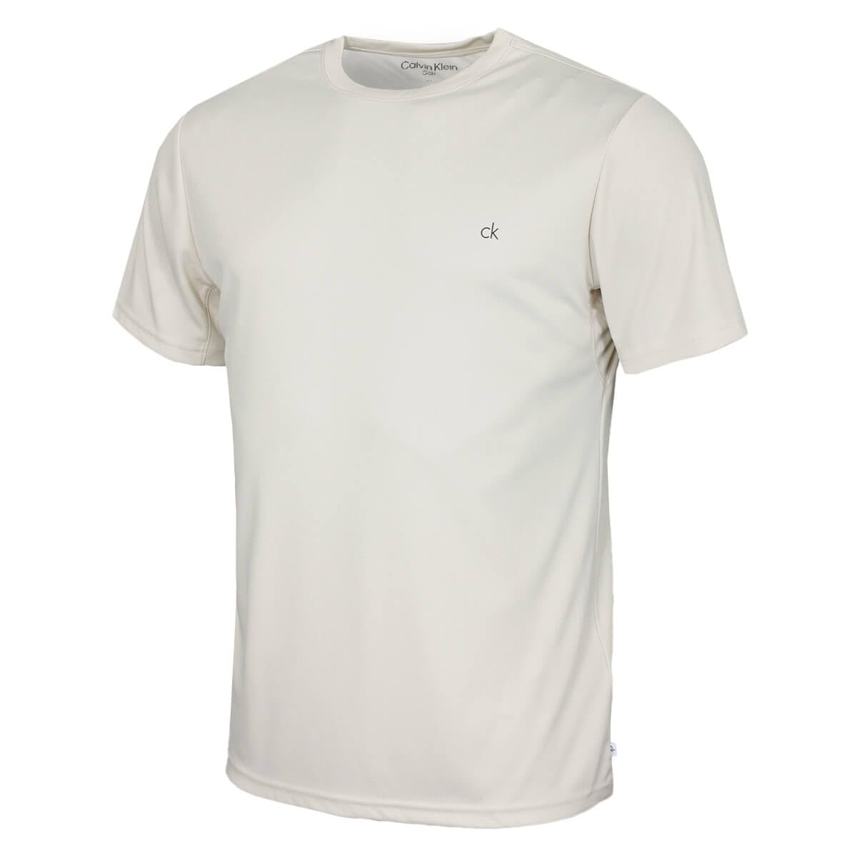 Calvin Klein Men's Oatmeal Harlem Quick Drying T-Shirt - Xl