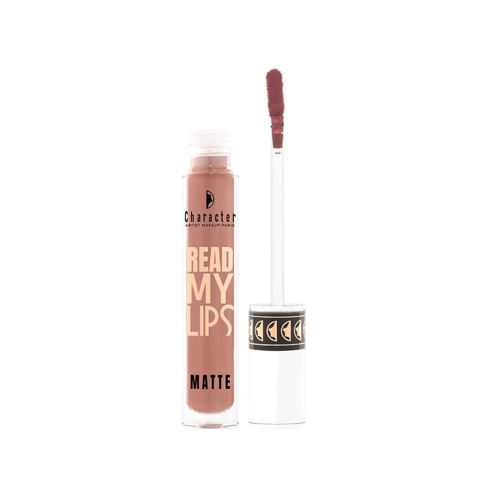 Character Read My Lips Matte Lipstick - Bold Color Payoff with Smooth, Velvety Texture | Long-Lasting Matte Finish | Comfo...