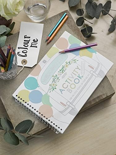 Talking Tables Wedding Activity Pack for Children | Colouring Book for Kids Favours, Word Search Booklet with Games, Spot The Difference
