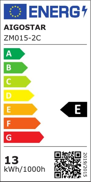 Aplique de pared metálico negro Blendend 12.5W de iluminación eficiente 4