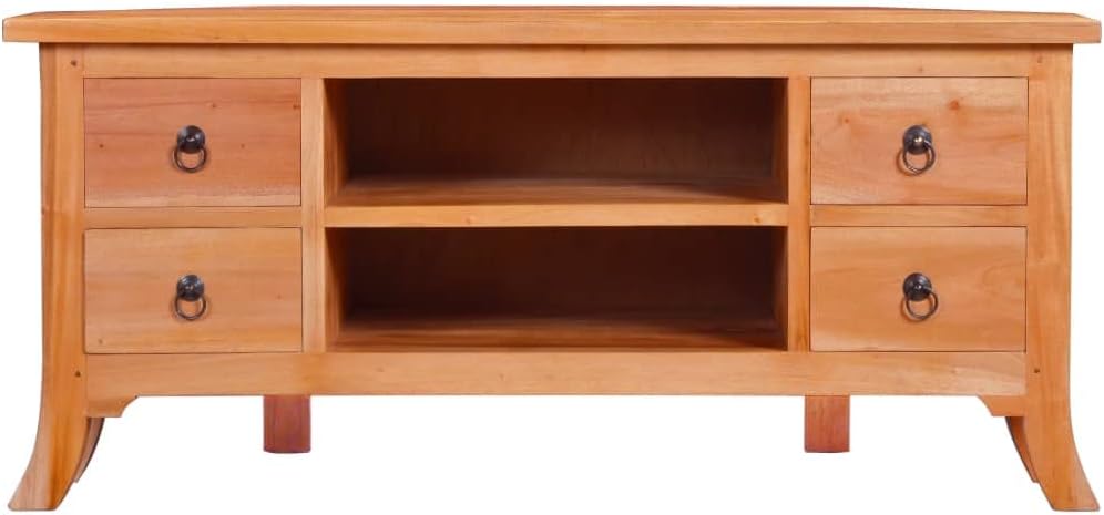 TV Cabinet,Media Cabinet,Storage Cabinet,Entertainment Cabinet,Wooden TV Cabinet,Living Room Furniture,for Living Room,Lounge,Activity Room,39.4"x15.7"x17.7" Solid Mahogany Wood
