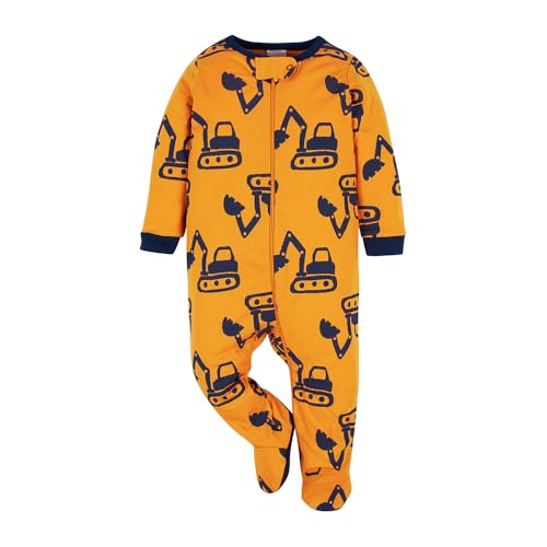 Image of ONESIES Brand Baby Boys Sleepers 4-Pack Footies and Toddler Set