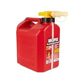 No Spill 1405 - Tanica di gas in polietilene, 5,5 l, colore: rosso