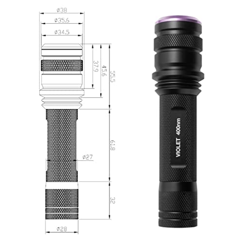 400Nm Violet Led - Alternate Light Source For Forensic Detection And Illumination #TOP1