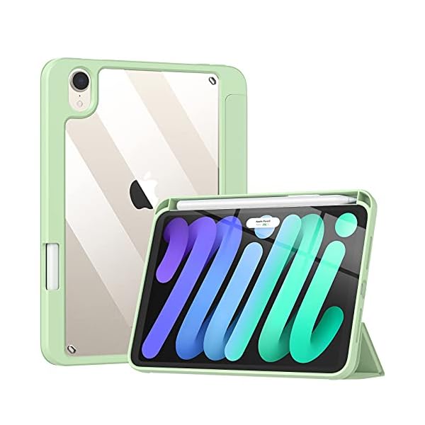 TiMOVO Hülle Kompatibel mit New iPad Mini 6th Generation, iPad Mini 6 Case(8.3-inch, 2021), Mit Stifthalter Unterstützt…