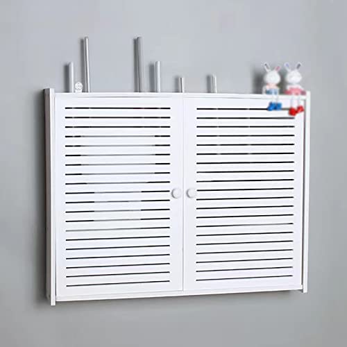 Routeur Wi-Fi Mural et Console de Rangement pour un Salon Cocooning