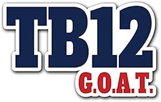 TB12 Goat Sticker - Sticker Graphic - Waterproof - Fade Resistant Die Cut