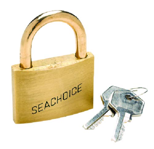 Image of Seachoice 37331 Keyed-alike Brass Padlock-2-