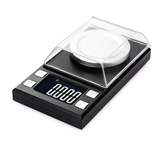 IMFFSE High Precision Digital Scale, Portable Milligram Pocket 100 X 0.001G For Powder Diamond Jewelry Gold And Gems Scale, Batteries Included