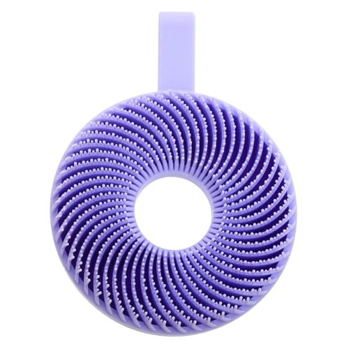 Didiseaon Silicone Face Scrubber Soft Exfoliating Cleansing Brush for Deep Cleaning Skin Care Portable Face Wash Tool Gentle Facial Massager for Clean Skin