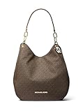 Michael Kors Lillie Large Chain Shoulder Bag, Brown/Acorn