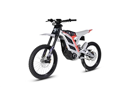 Electric Dirt Bike for Adult, Falcon Pro Platinum, 72V/35AH/10000W(Peak) Motor