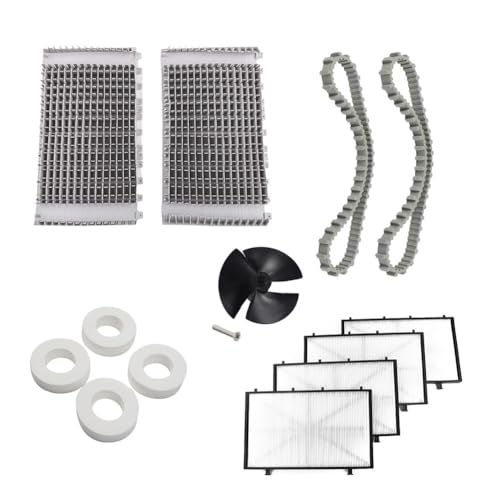 NbgrvB Kit di pulizia per piscina, 14 pezzi, per DX3 per DX4 M200 robot pulitori per piscine, include spazzole, cinture, ruote da arrampicata e filtro