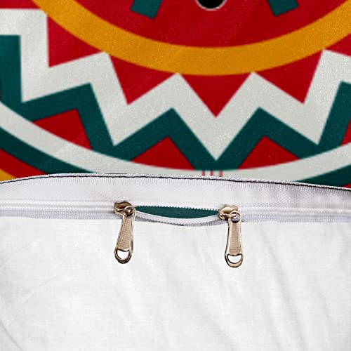 Housse de couette motif éléphant peint pour sublimer une chambre d'amis moderne