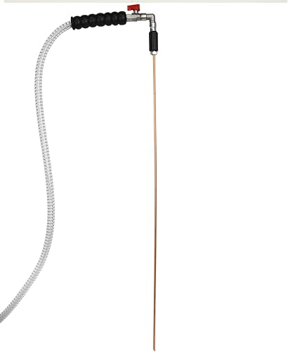 Miniatura 5 de ZEELINE BY MILTON Evacuador de fluidos profesional, 6 galones, portátil, medidor de nivel integrado, uso con aceite, líquido de transmisión y