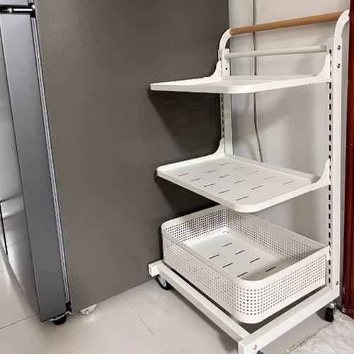 Estante para tapas con cesta multifuncional que ahorra espacio interior 3