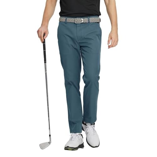 M MAELREG Golf Pants Men Quick Dry - 30"/32"/34" Stretch Lightweight 5 Pockets Water-Resistant Casual Mens Dress Pants