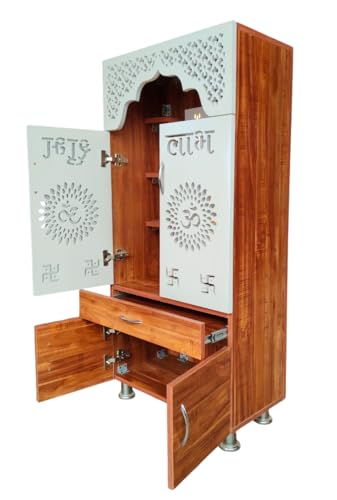 CHISELCHANT Store CHISELCHANT Luxury Home Temple with LED Lights, - Image 5