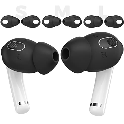 AhaStyle 3 Pairs AirPods 3 Ear Tips Silicone Earbuds Cover
