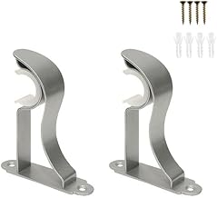 حامل ستارة. ستارة فردى من مادة فاخرة - طقم من قطعتين + مسامير التثبيت (فضى)