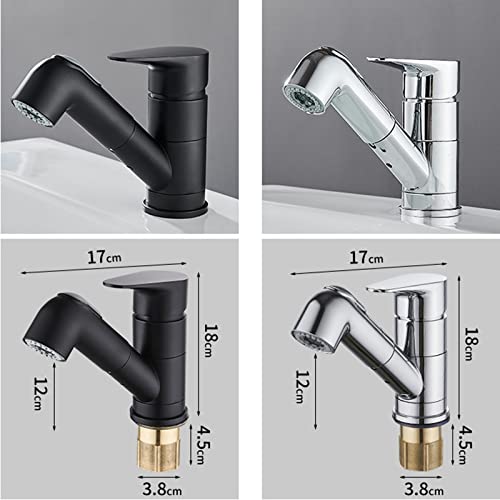 Mitigeur extractible noir avec douchette pour simplifier votre vaisselle