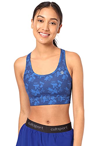 Image of CULT CultSport | Medium Support Sports Bra for Women | Crossback Design | Removable Padding