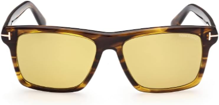 Sunglasses TOM FORD FT0906 Buckley-02 55E sunglasses Man color Havana brown lens size 56 mm