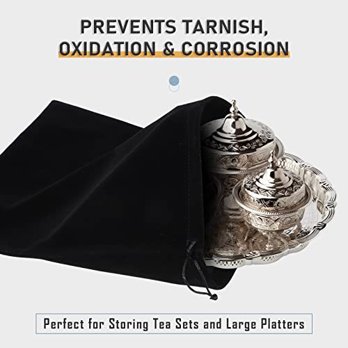Sacs de rangement bijoux et couverts pour protéger l'argenterie de table