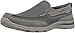 Skechers USA Men's Superior Milford Slip-On Loafer, Charcoal/Gray, 10.5 D US