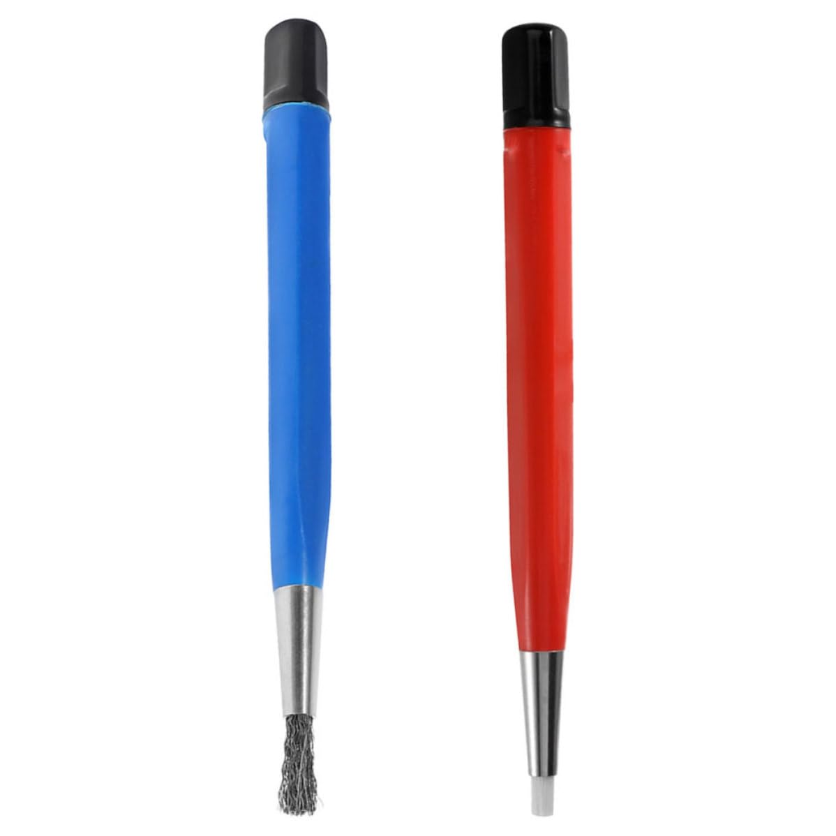 2pcs Nylon Scratch Brush Pen for Coin and Jewelry Cleaning