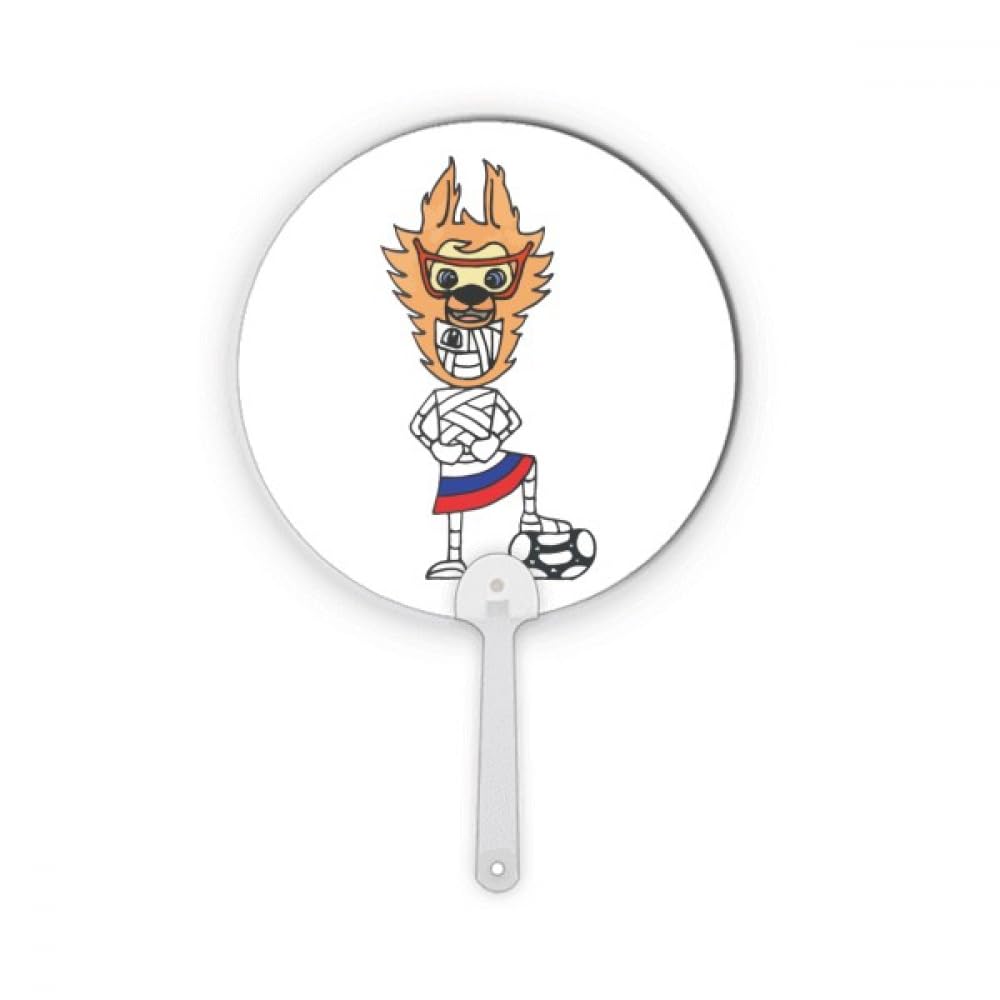 Éventail de football russe pour décoration de table et soirées de match