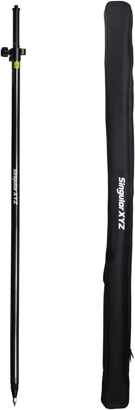 E1 RTK GNSS Survey Equipment 20 Hours Endurance RTK GNSS GPS with IMU Rover & Base Handheld Collector with Survey Software RTK Surveying Equipment,1408 Channels(Include Tripod,Pole 2.6m)