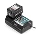 Produktbild Ersetzen BL1041B 4,0A Akku mit 12V DC10WD DC10SB Ladegerät Kompatibel mit Makita BL1040B BL1021B BL1016 DF031D TD110D JR103D HP332D TM30D HSS01D