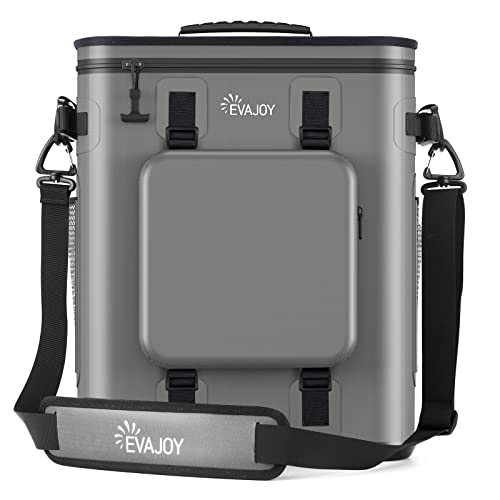 Backpack Cooler, Evajoy Insulated Leakproof Camping Cooler, Keep 36 Cans Cold For Up To 72 Hours, Waterproof Cooler Backpack Portable Soft Cooler With Pocket For Camping Hiking Fishing Picnics Beach #TOP9