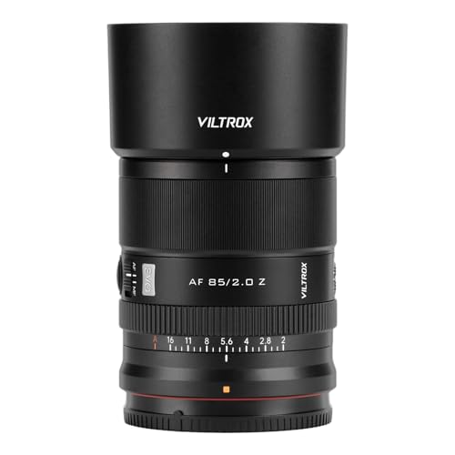 Image of VILTROX 85mm f/2.0 EVO Z Lens, Bright Full Frame Auto Focus Fixed Focal Length Lens, Compatible with Nikon Z-Mount Cameras Z5, Z50, Z50II, Z6, Z6II, Z7, Z7II, ZFC, Z30, Z9, Z8, ZF, Z6III