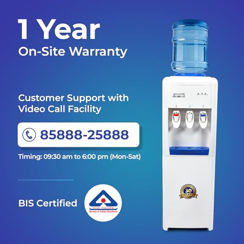 Image of ATLANTIS Sky | Floor Standing Water Dispenser with Hot, Normal & Cold Water | 3L per Hour Cooling Capacity