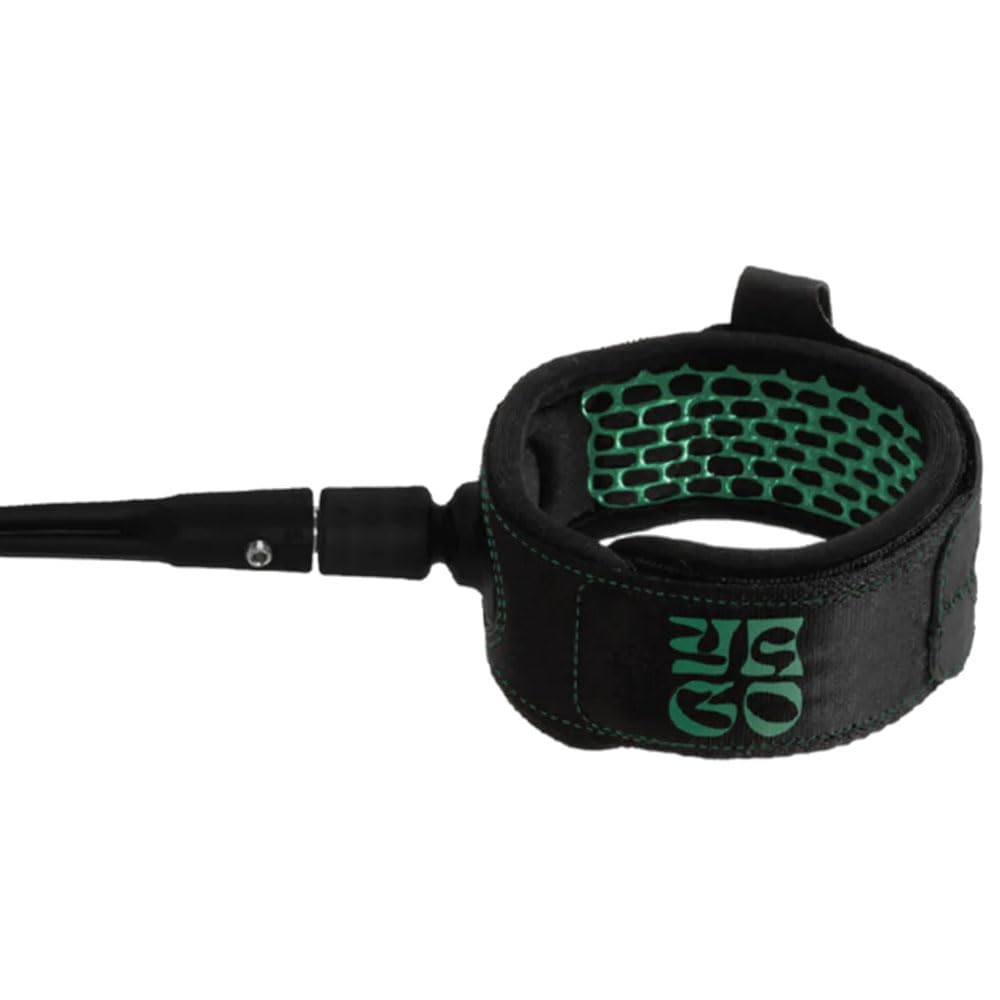 FCS Leash de Surf Comp Essential 6'0 - Noir Vert