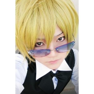 yes♢﻿ 平和島静雄 ウィッグ 衣装3点 セット Amazon.co.jp: AW145 デュラララ 平和島静雄 コスプレウィッグ＋