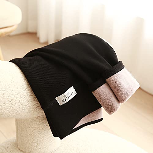 Jokerzi Winter Warme Leggings - Samt Leggings Frauen Dicke Legins Durch Das Fleisch Warme Hosen Damen Leggings Warme Mesh Leggins Für Frauen Winterkleidung, Schwarz Cover
