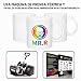 Imagen de MR.R Juego de 36 tazas de café de cerámica blanca para lavavajillas de 11 onzas