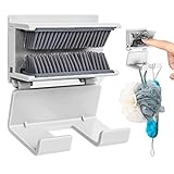 Évite l'obstruction du drain : gardez les cheveux morts loin du drain de douche et regroupez les cheveux lâches dans une boule. Cette extension de cheveux de salle de bain empêche les cheveux de boucher les canalisations et d'éliminer la nécessité d'acheter un couvercle de vidange lors de la douche. Et laisser les murs des cheveux sécher et tomber occasionnellement sur le sol de la douche ou de la baignoire dans la pièce est très peu hygiénique.