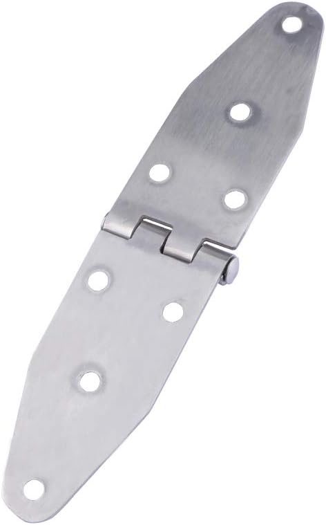 2 Pack Marine Grade Door Hinges Stainless Steel Polished Hardware,Boat Polished Cast Door Hinge