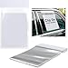 Clip-On Window Form Holders - 9 x 13 Clear Plastic for Car Dealerships, Buyer Guide Window Holders/Pouches, Vehicle Window Document Display Sleeves, Automotive Windshield Form Holders - Pack of 50