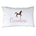 Pattern Pop Personalized Toddler Size Horse Pillowcase with Pillow Included